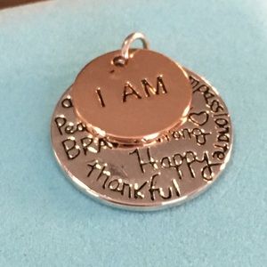 “I Am Happy” pendant